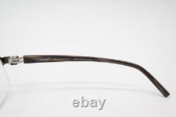 Urban Glasses Pend. TITANIUM Bronze Silver Brown Half-Rim Glasses Frame New