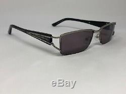 VALENTINO VAL5515 6LB Eyeglasses Frame Italy Half Rim 51-17-135 Silver/Grey HF98