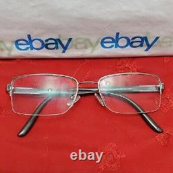 VERSACE 1157 1003 Silver Light Gunmetal 5318 140 Unisex Eyeglasses Frame Only