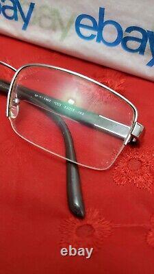 VERSACE 1157 1003 Silver Light Gunmetal 5318 140 Unisex Eyeglasses Frame Only