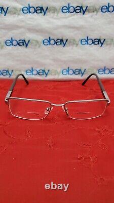 VERSACE 1157 1003 Silver Light Gunmetal 5318 140 Unisex Eyeglasses Frame Only