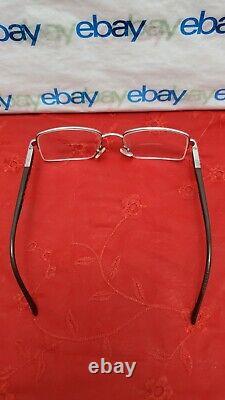 VERSACE 1157 1003 Silver Light Gunmetal 5318 140 Unisex Eyeglasses Frame Only