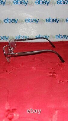 VERSACE 1157 1003 Silver Light Gunmetal 5318 140 Unisex Eyeglasses Frame Only