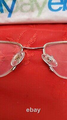 VERSACE 1157 1003 Silver Light Gunmetal 5318 140 Unisex Eyeglasses Frame Only