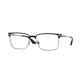 Versace Eyeglasses Ve 1276 1256 Matte Black On Gunmetal Authentic Men's Designer