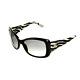 Versace Silver Medusa On Zebra Print Black Rim Gradient Sunglasses Loved