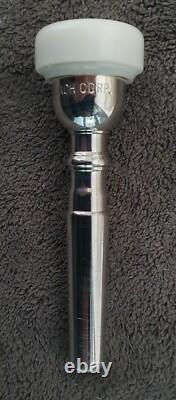 VINCENT BACH CORP. D1-1/2C plastic Rim trumpet mouthpiece, ORIGINAL PLATING