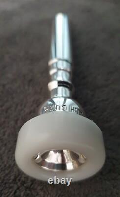 VINCENT BACH CORP. D1-1/2C plastic Rim trumpet mouthpiece, ORIGINAL PLATING