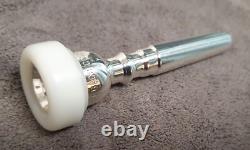 VINCENT BACH CORP. D1-1/2C plastic Rim trumpet mouthpiece, ORIGINAL PLATING