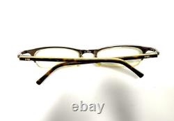 VTG Ralph Lauren Petite Silver Oval Half Rim Glasses RL 1450 0RA7 46 18 130