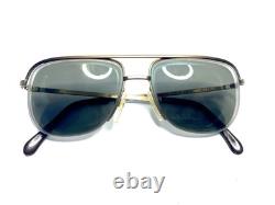 VTG Rodenstock Silver Metal Aviator Half Rim Glasses MRM 869 52 15 140