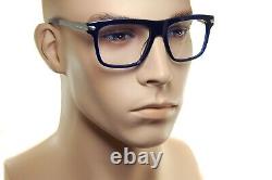 VUARNET CITYLYNX 1404 0003 Square Eyeglasses CLIP ON SUNGLASSES BLUE AR MIRROR