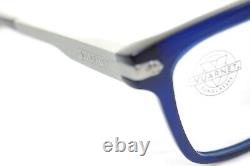 VUARNET CITYLYNX 1404 0003 Square Eyeglasses CLIP ON SUNGLASSES BLUE AR MIRROR