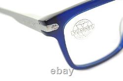 VUARNET CITYLYNX 1404 0003 Square Eyeglasses CLIP ON SUNGLASSES BLUE AR MIRROR