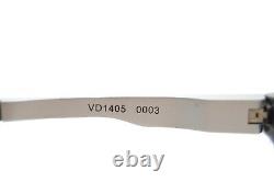 VUARNET SX 3000 1405 0003 Square Eyeglasses CLIP ON SUNGLASSES GREY SILVER MIRRO