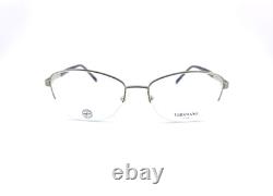 Vera Wang Evianna Silver Women New Designer Half Rim Eyeglasses Frames 54-17-135