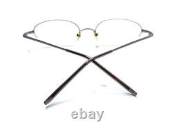 Vera Wang Silver Lilac Metal Oval Half Rim Glasses Japan V06 LI 48 18 135