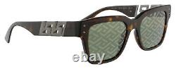 Versace 0VE4421 108/V852 Full Rim Havana Square Sunglasses