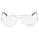 Versace Demo Pilot Men's Eyeglasses Ve1269 1000 55 Ve1269 1000 55