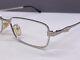 Versace Eyeglasses Frames Woman Silver Rectangular Full Rim G91 Italy 90er