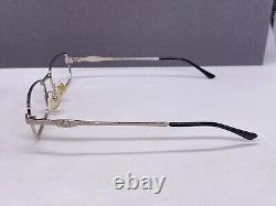 Versace Eyeglasses Frames woman Silver Rectangular Full Rim G91 Italy 90er