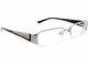 Versace Eyeglasses Mod. 1109 1000 Silver Half Rim Frame Italy 5218 135