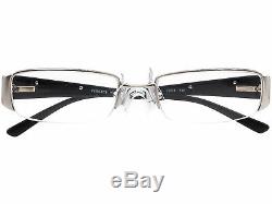 Versace Eyeglasses MOD. 1109 1000 Silver Half Rim Frame Italy 5218 135