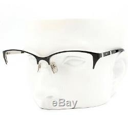 Versace MOD 1218 1343 Eyeglasses Frames Glasses Black Half Rim 53-17-140