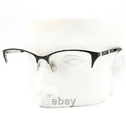 Versace MOD 1218 1343 Eyeglasses Frames Glasses Black Half Rim 53-17-140