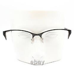 Versace MOD 1218 1343 Eyeglasses Frames Glasses Black Half Rim 53-17-140