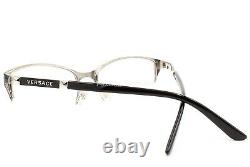 Versace MOD 1218 1343 Eyeglasses Frames Glasses Black Half Rim 53-17-140