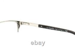 Versace MOD 1218 1343 Eyeglasses Frames Glasses Black Half Rim 53-17-140