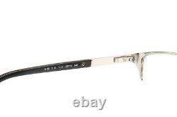 Versace MOD 1218 1343 Eyeglasses Frames Glasses Black Half Rim 53-17-140