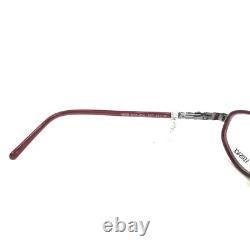 Versace MOD. M77 COL. A37 Eyeglasses Frames Purple Silver Round Full Rim 51-19-125