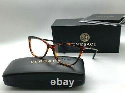 Versace Mod. 3248-A 5074 Tortoise 54-16-140mm Cats Eye Women's Eyeglasses Italy