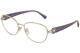 Versace Ve1246b 1000 Eyeglasses Women's Silver Full Rim Oval Optical Frame 52mm