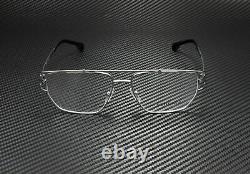 Versace VE1257 1351 Matte Gunmetal Demo Lens Men's Eyeglasses 55mm