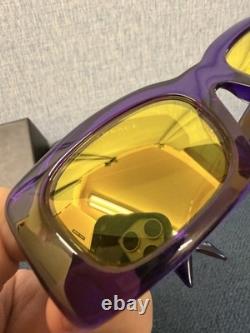 Versace VE4444U 5408V9 Sunglasses Transparent Violet/Yellow Mirror Silver 54mm