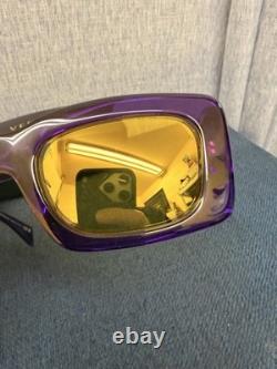 Versace VE4444U 5408V9 Sunglasses Transparent Violet/Yellow Mirror Silver 54mm