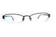Versace Versus Brown Metal Rectangular Oval Half Rim Glasses Mod. 7006 50 18 135