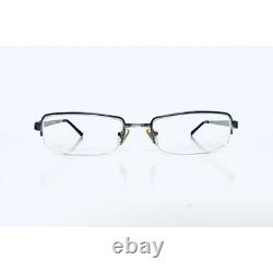 Versace Versus Silver Metal Rectangular Half Rim Glasses MOD 7056 50 18 135