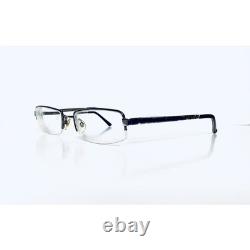 Versace Versus Silver Metal Rectangular Half Rim Glasses MOD 7056 50 18 135