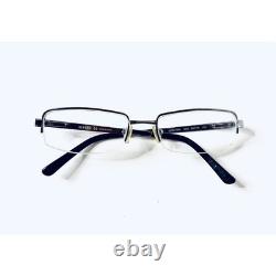 Versace Versus Silver Metal Rectangular Half Rim Glasses MOD 7056 50 18 135