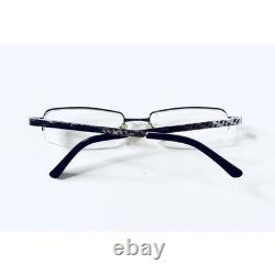 Versace Versus Silver Metal Rectangular Half Rim Glasses MOD 7056 50 18 135