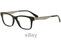 Versace Women's Eyeglasses 3245 5238 Black/Silver Full Rim Optical Frame 55mm