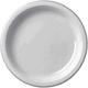 Vibrant Round Berry Red Plastic Plates 10 (pack Of 20) Premium Quality Desi