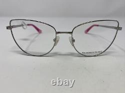 Victoria's Secret VS5002 016 55-18-135 Silver Full Rim Eyeglasses Frame BD75