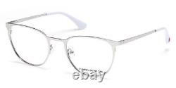 Victoria's Secret VS5039 016 Silver Metal Cat Eye Eyeglasses Frame 53-21-140