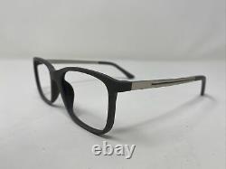 Vincent Chase Eyeglasses Frame VC E10654! C6 53-18-140 Gray/Silver Full Rim GN89