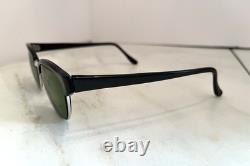 Vintage 50s Artcraft Delegate Browline Horn Rim 12K GF Frames Spectacles 46-22